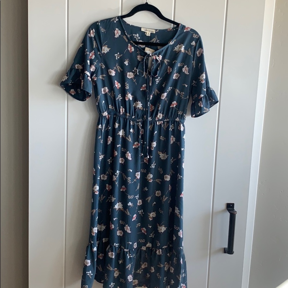 NWT Floral Midi Dress